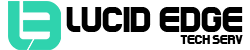 Lucid Edge Tech Serv Logo