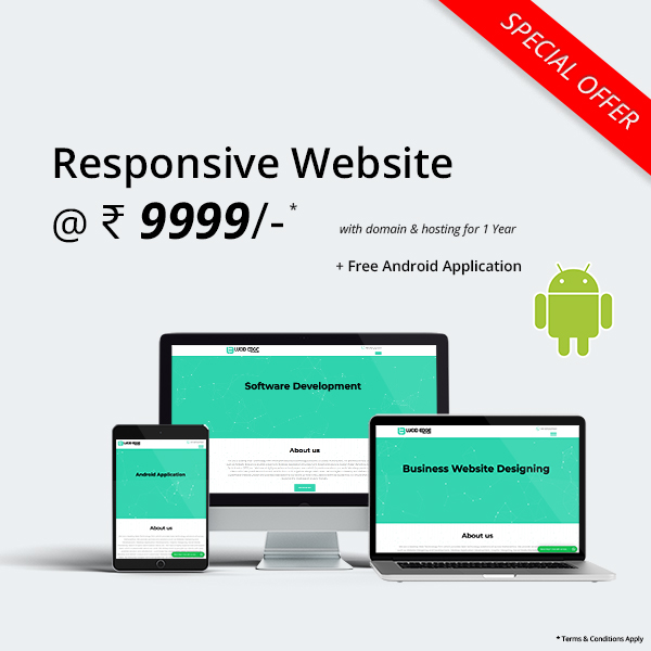 Special Offer - Responsive Website at Lowest Price
