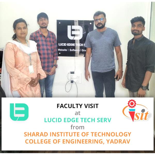 Lucid Edge Tech Serv Hosts Faculty Visit, Paving the Way for Internship Opportunities