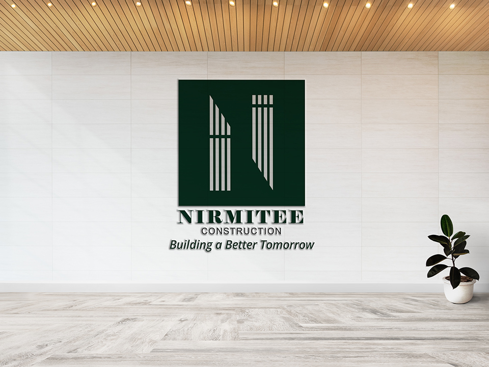 Logo Design for Nirmitee Constructions by Lucid Edge Tech Serv