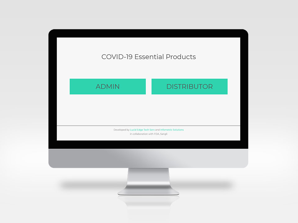 COVID-19 Essential Products Tracking System for FDA, Sangli by Lucid Edge Tech Serv