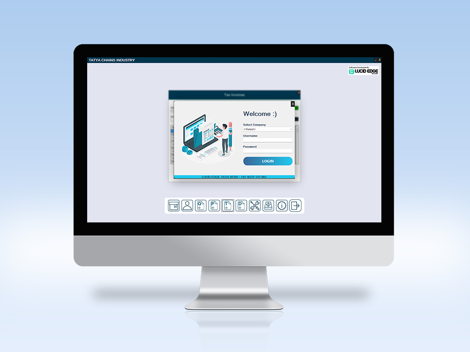 Custom Invoice Solution for Tatya Chains Industries by Lucid Edge Tech Serv