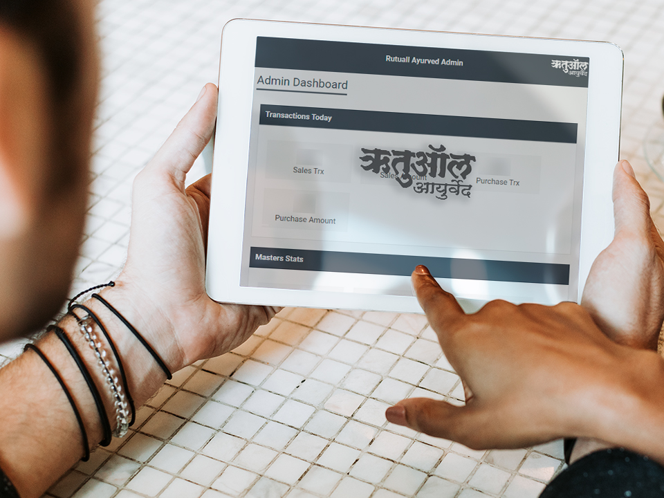 Invoice and Inventory Software for Rutuall Ayurved by Lucid Edge Tech Serv