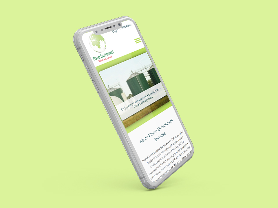 Planet Environment Services Pvt Ltd by Lucid Edge Tech Serv