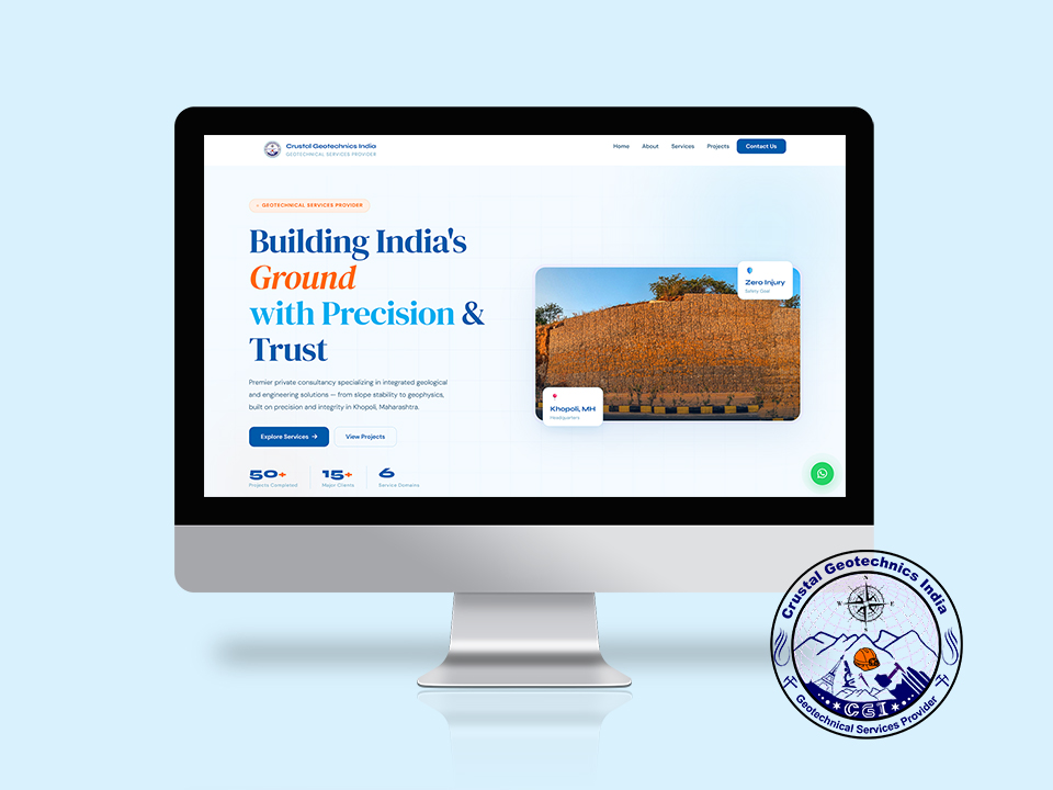 Crustal Geotechnics India | Portfolio | Lucid Edge Tech Serv